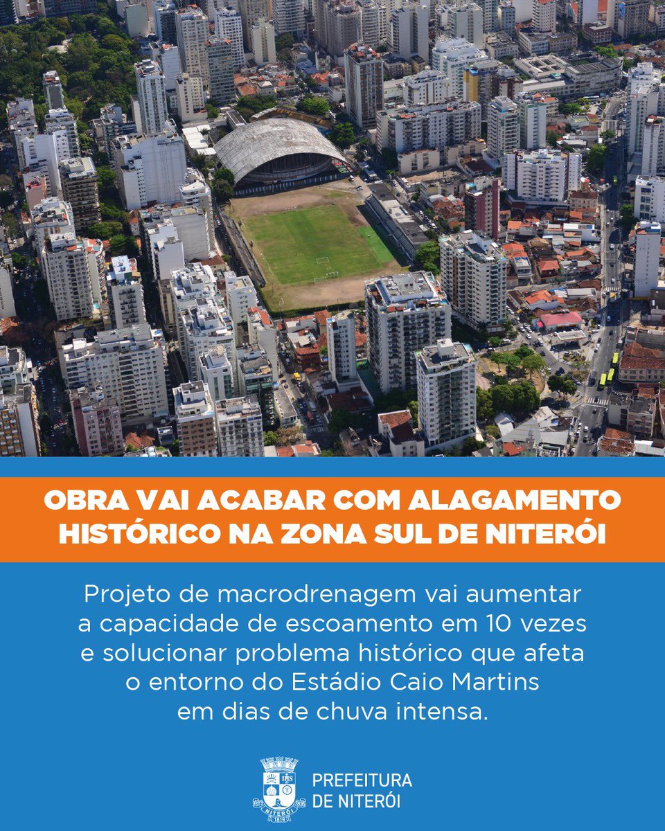 Obra vai acabar com alagamento histórico na Zona Sul de Niterói!
