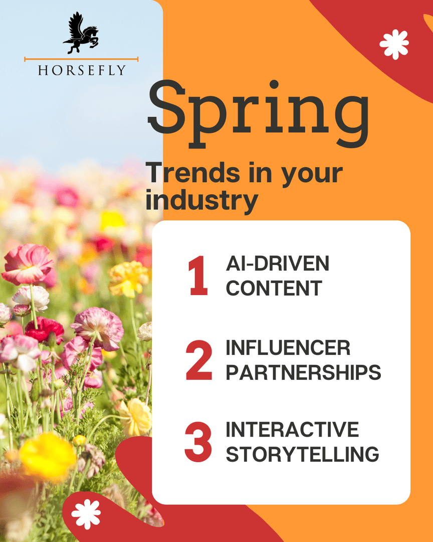 HorseflyGroup's tweet photo. 🔥 Spring isn’t just for cleaning—it’s for fresh #MarketingStrategies. 🌱📊 From seasonal campaigns to #AI-driven content, staying ahead of trends means more engagement and more growth.

Is your brand getting ready this spring?
#SpringMarketing #FreshIdeas #HorseflyGroup https://t.co/Z7m97fK9Qt