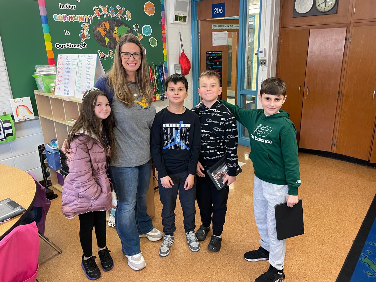 🎉🎂 A special day for a special teacher! 🎂🎉
Students walked in today singing Happy Birthday to our very own Mrs. Tronco! 🎶 She’s our amazing reading specialist, and has been showered with love and cheer all day long. 
Happy Birthday, Mrs. Tronco! 🎉 May your day be wonderful!