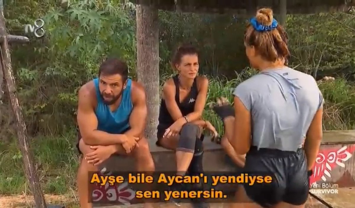 Ayşeden o kadar korkuyor ki best ofa bile çıkmasın istiyor karşıydayken ayseyle yarışıyorum diye aglamasindan belliydi zaten 

#Survivor2025