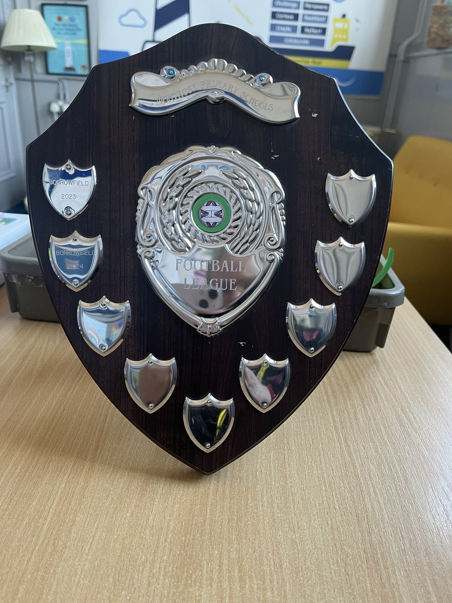 Well done to our footballers . Montrose Champions #WeShine