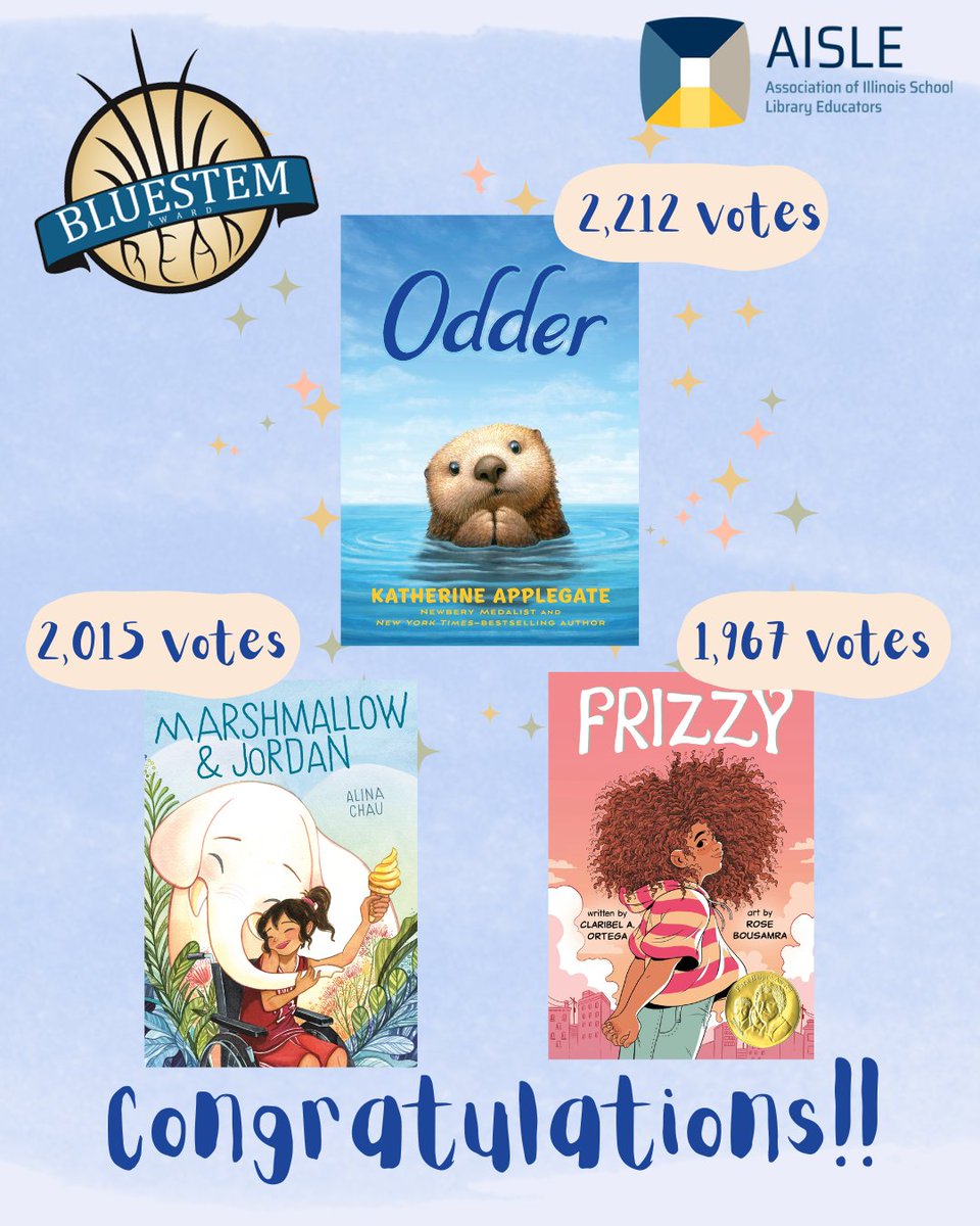 Bluestem Award tweet media