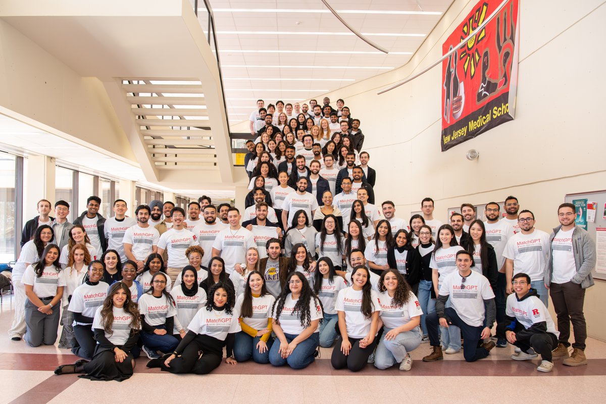 #RutgersNJMS #MatchDay2025 Congrats to our students!