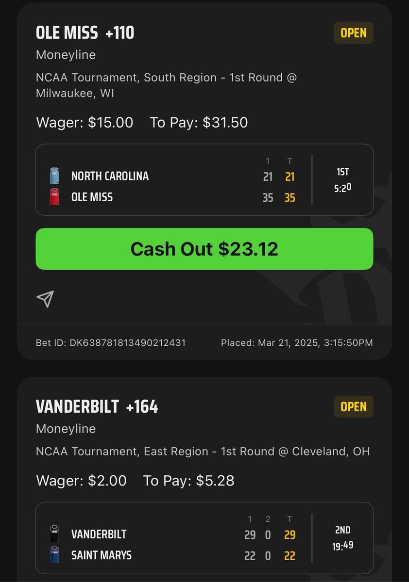 cpolleys3's tweet photo. @DKSportsbook @Lane_Kiffin #BetTheUnexpected #HottyToddy #AnchorDown https://t.co/TkjavGBfxK
