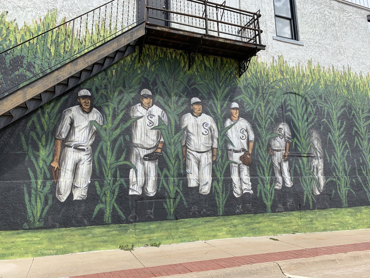 🎉 And the winner of our Iowa's Ultimate Favorites Bracket is... Dyersville Ghost Players Mural!  🖼️💖