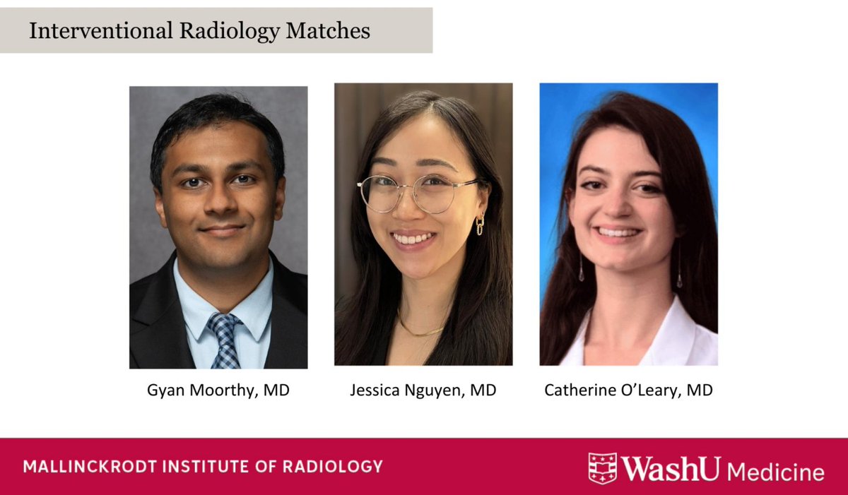 Mani NBS (@maninbsir) on Twitter photo Excited & extremely happy to match our Integrated IR Residency <a href="/WashUIR/">Mallinckrodt IR</a>. Thanks to all our selection committee members, Dr Semenkovich, APD <a href="/stephkimMD/">Stephanie Kim, MD, PhD</a>, chair Dr <a href="/PamelaWoodardp/">Pamela Woodard, MD</a> & all IR faculty for continued support #Match2025 <a href="/SIRspecialists/">Society of Interventional Radiology</a> <a href="/JVIRmedia/">JVIR</a> #irad <a href="/WashUMedMIR/">WashU Medicine Mallinckrodt Institute of Radiology</a> Excited & extremely happy to match our Integrated IR Residency <a href="/WashUIR/">Mallinckrodt IR</a>. Thanks to all our selection committee members, Dr Semenkovich, APD <a href="/stephkimMD/">Stephanie Kim, MD, PhD</a>, chair Dr <a href="/PamelaWoodardp/">Pamela Woodard, MD</a> & all IR faculty for continued support #Match2025 <a href="/SIRspecialists/">Society of Interventional Radiology</a> <a href="/JVIRmedia/">JVIR</a> #irad <a href="/WashUMedMIR/">WashU Medicine Mallinckrodt Institute of Radiology</a>