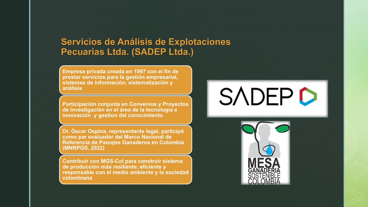 Mesa de Ganadería Sostenible Colombia tweet media