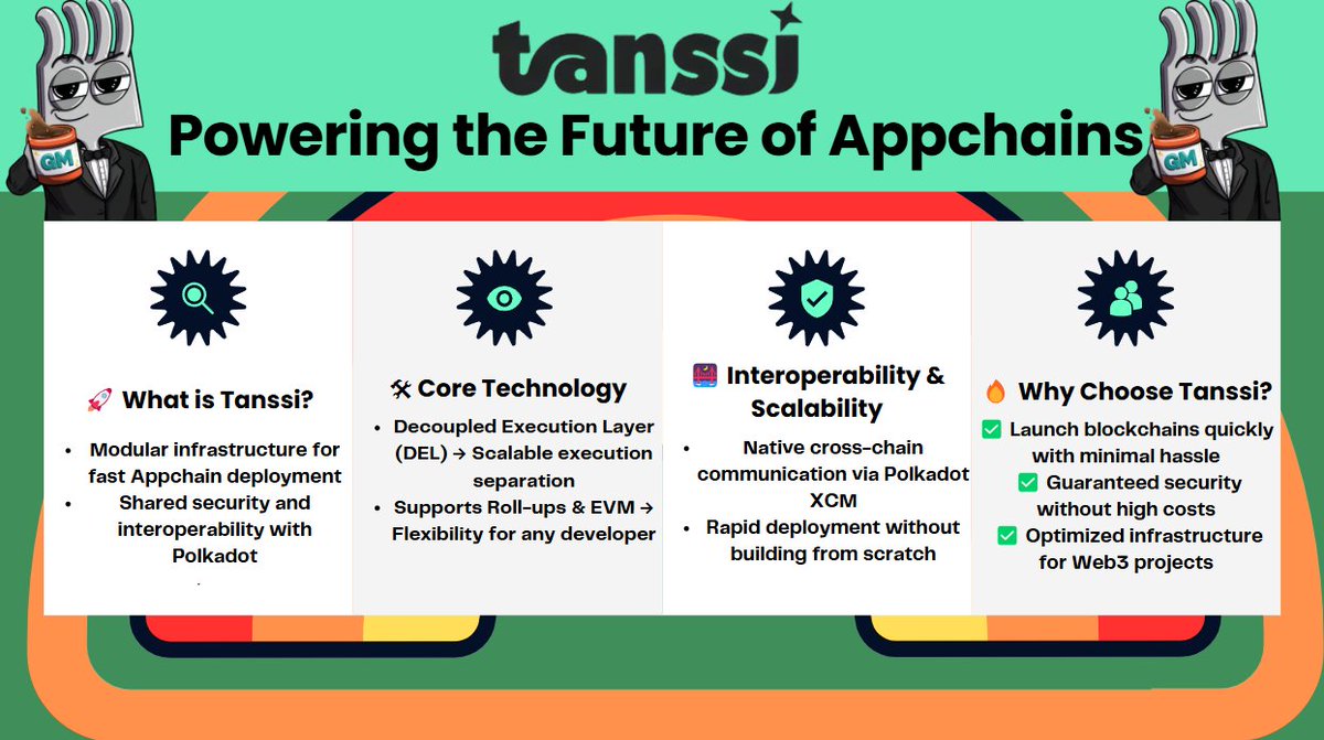 mega_web3's tweet photo. 🚀 @TanssiNetwork: The Future of Decentralized Networks!

#LFDSeason2 #Tanssi #GetDancing #DecentralizedFuture https://t.co/fTDV2CVlhn