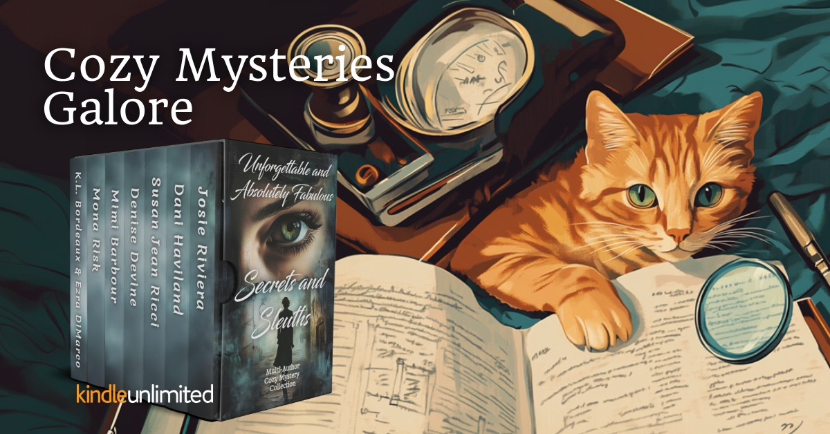 Filled with great cozy mystery reads. #Sale #99cents #writerslift #KindleUnlimited #cozy mybook.to/UAFSS