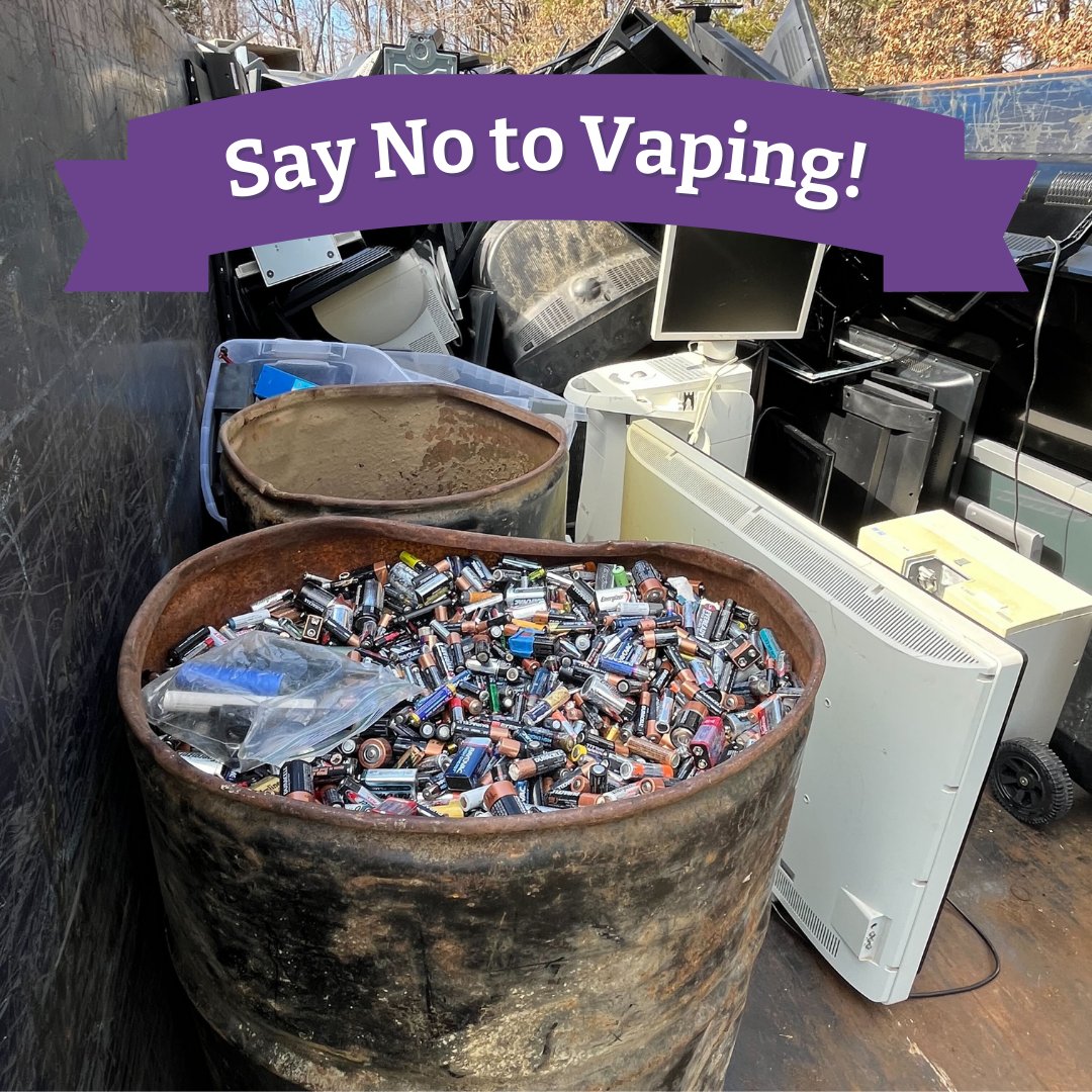 Our amazing team member Hannah recently volunteered in her local community's cleanup effort, 'Hard to Recycle,' where she helped sort a variety of items that are typically considered unrecyclable. A common item that people dropped off in large bags was batteries, including those