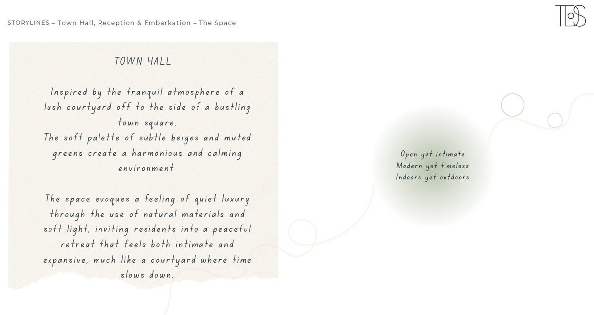 Introducing the breathtaking design for our Town Hall, Reception &amp; Embarkation Area,
📍This stunning central hub is your gateway to adventure! With interactive digital kiosks showcasing destinations and world-class guest services, it’s designed to make every journey seamless. 🌍