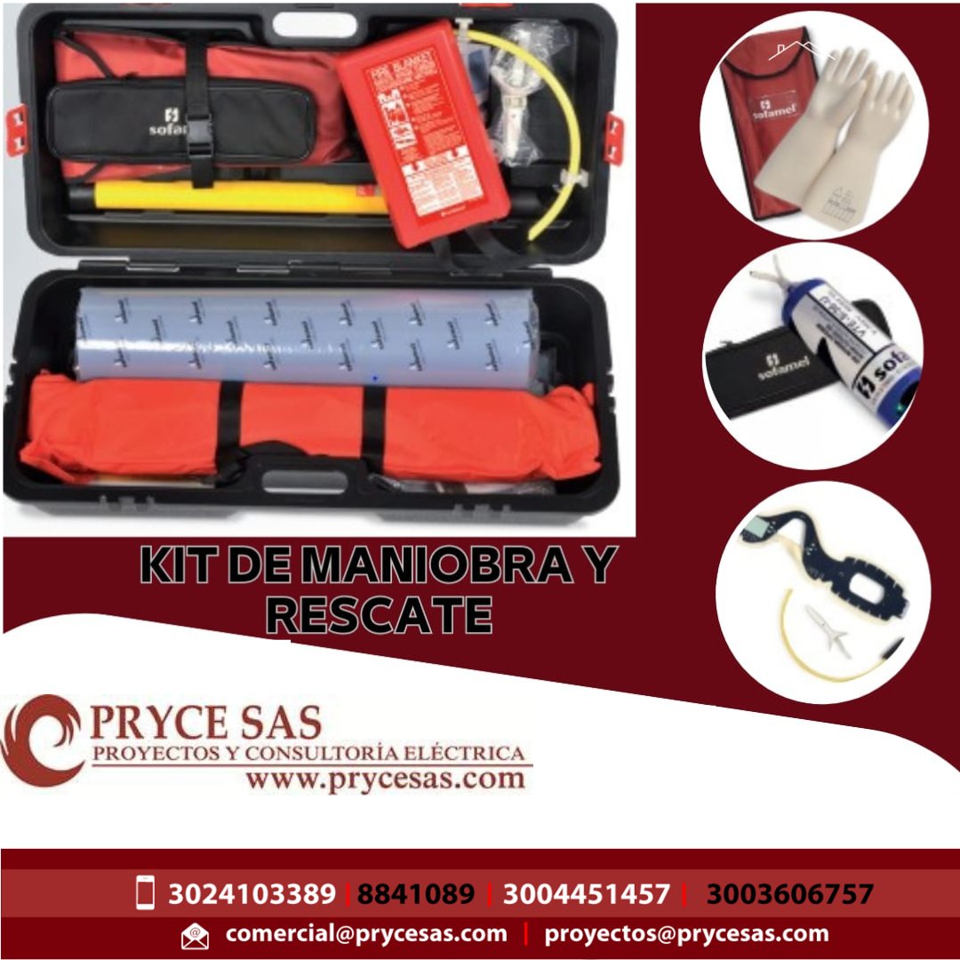 prycesas's tweet photo. Recuerda que un kit de salvamento eléctrico está diseñado con los equipos dieléctricos necesarios para proteger al rescatista de tal forma que este no corra ningún tipo de riesgo y pueda separar al rescatado de la zona de peligro de forma segura y rápida.

#salvamento 
🧰🔌⚡️ https://t.co/gZOfu5j8bW