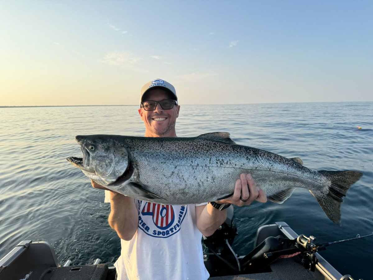 Time to get geared up for fishing season. Can’t wait to go out for salmon, spring walleye and smallies.