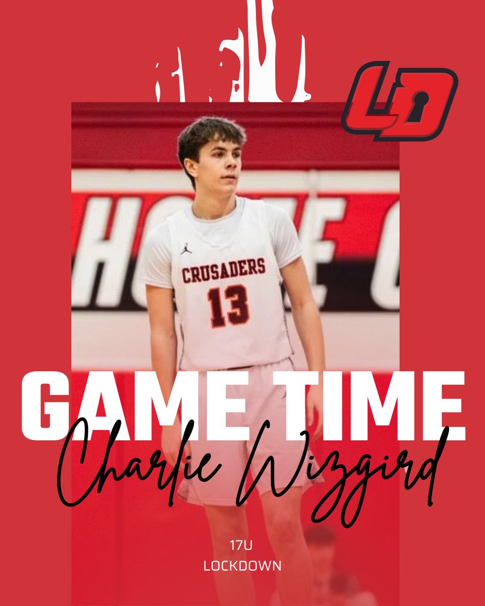 ChicagoLockDown's tweet photo. GAME TIME. Charlie Wizgird will be playing for LockDown's 17U team. #LockDownBasketball https://t.co/8vYrZf4NYA