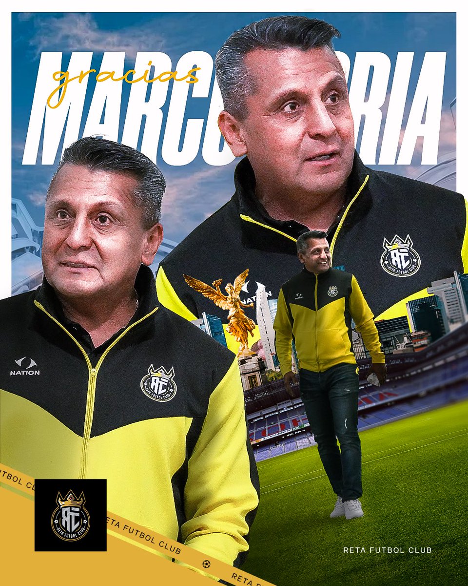 COMUNICADO OFICIAL 🗞️.
Gracias Marco Coria 🫡.

#SomosRETAFC 👑