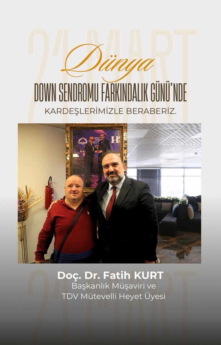 21 Mart Dünya Down Sendromu Farkındalık Günü’nde; neşeleri, gülen yüzleri ve yaşamımıza kattıkları eşsiz değerlerle var olan Down sendromlu kardeşlerimizle 
Kosova’da beraber olduk.