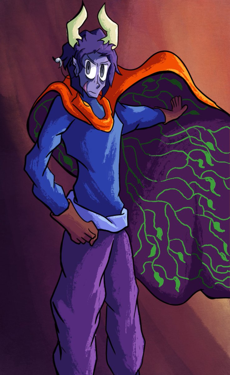 Shadic665's tweet image. Tiefling fella from a now like 4 year running campaaaiiiggnnnn (his name is launder raften:D)