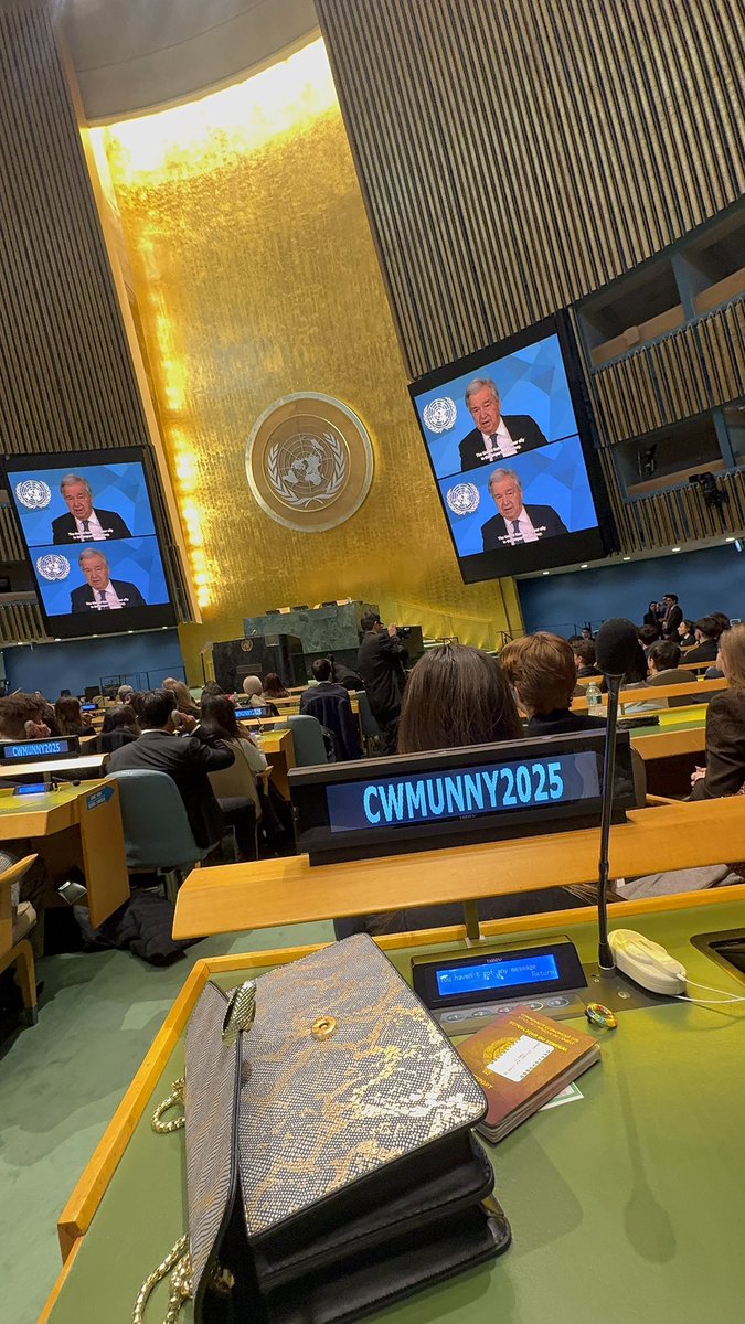 CWMUN 2025 🌍au siège des Nations Unies 🇺🇳 à New York 🇺🇸 
 #UNYouth #Leadership #Palette #Senegal #SustainableFuture #GlobalYouth #Empowerment #ClimateAction #EducationForAll #GenderEquality #PeaceAndSecurity