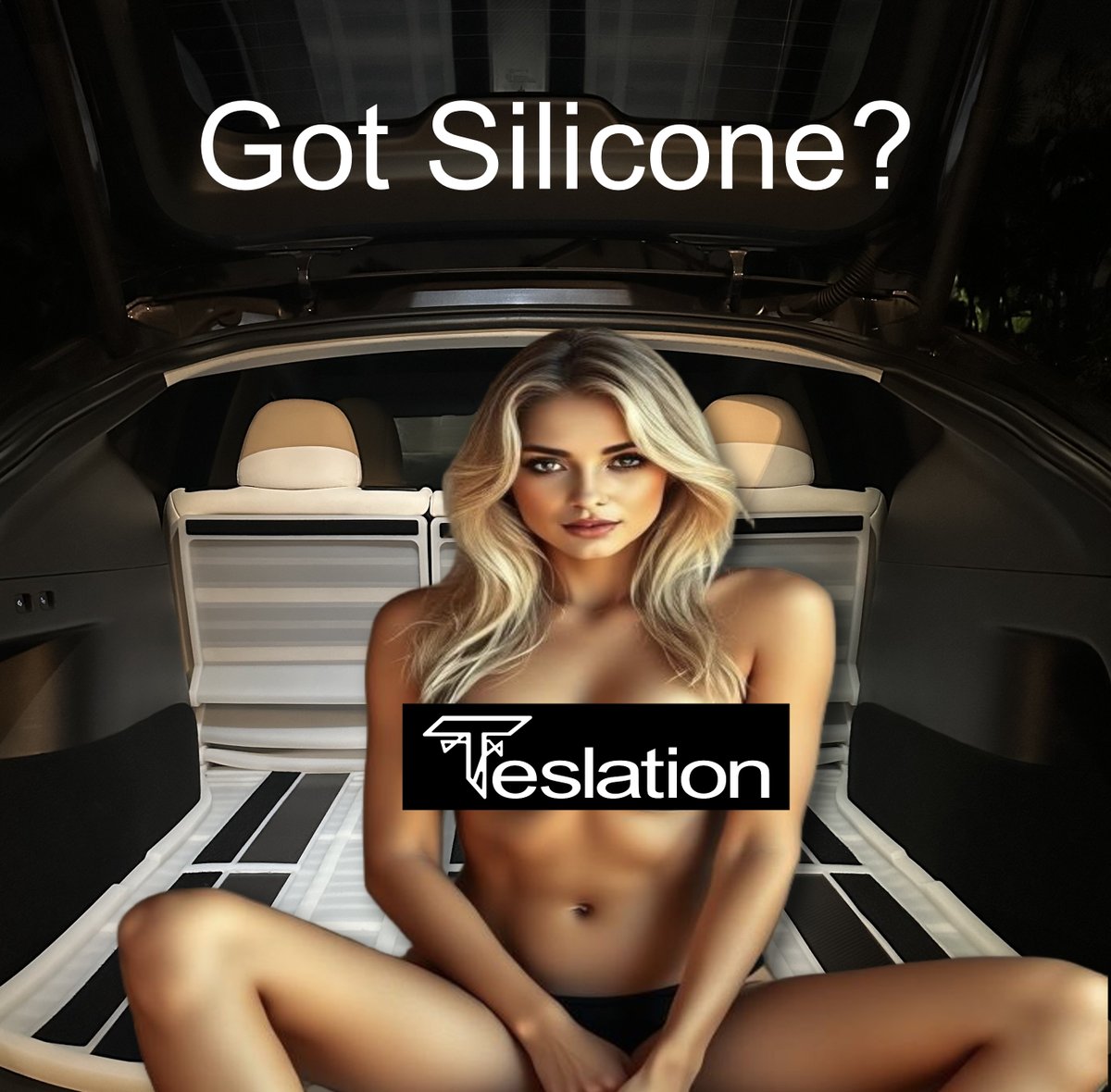Teslationx's tweet photo. Silicone anyone!?π Taking you're Tesla Model Y to the Nikola level. TESLATION Trunk and Rear Seat Back All-Weather Mat - Silicone + Carbon Fiber + Hook and Loop ! $295 https://t.co/qSPVfVCZTM π₯ First and Second Row Model Y Mats Available for Pre-Order!!! #teslation #tesla #teslamodels #teslamotors #teslamodely #teslalife #teslaowner #teslacars #elonmusk #elon #musk #carbonfiber #silicone #modely #teslaparts #teslamodel #modelyperformance #waterproof #customcars #cars #luxury #suv #caraccessories #overland #outdoors #offroad #bocaraton #florida #floridalife