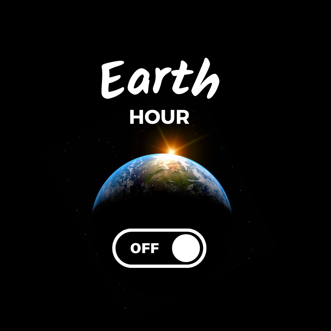 We have just 1️⃣ planet.

During Saturday's #EarthHour, join us by turning off your lights at 8:30pm your local time - wherever you are!

Let's stand united w/ each other &amp; the one home we all share 🌍 &amp; commit to taking #ClimateAction. Every minute &amp; hour counts.

#MyHourForEarth