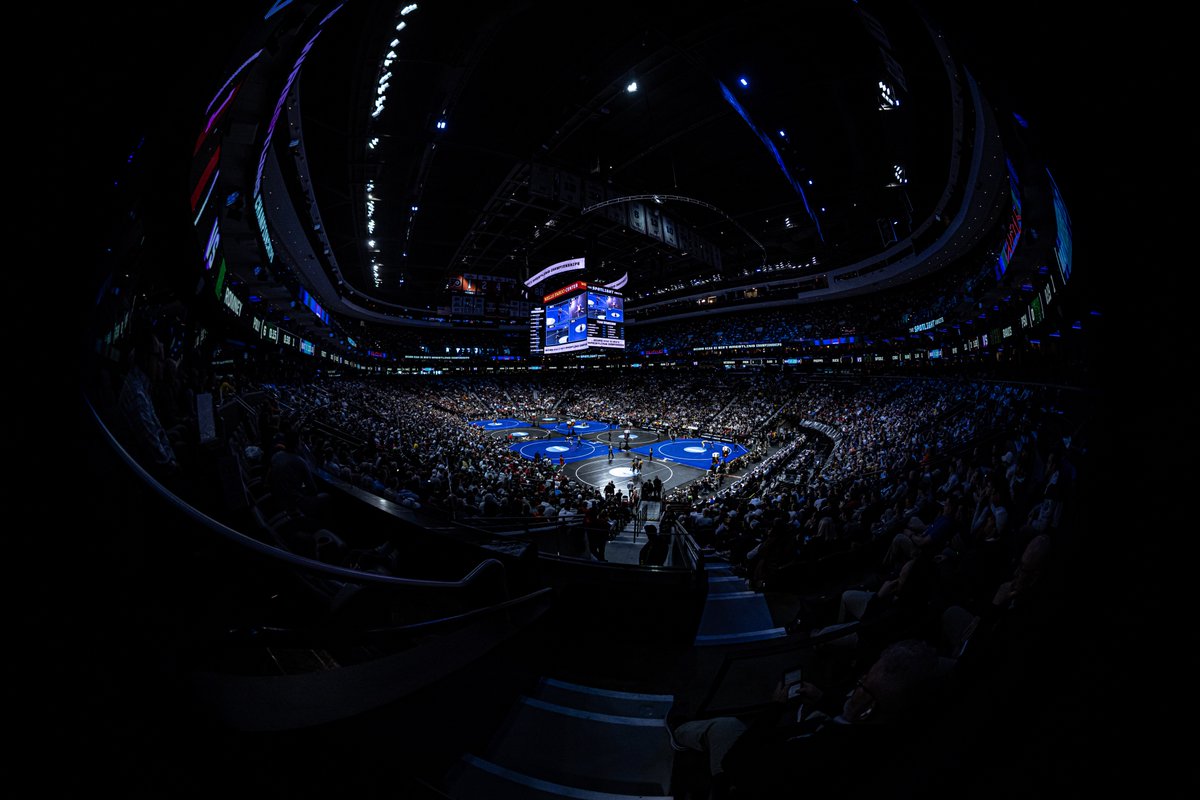 I can't get over this atmosphere. <a href="/NCAAWrestling/">NCAA Men's Wrestling</a> is the place to be and I'm just lucky to be here making content for <a href="/AppWrestling/">App State Wrestling</a>