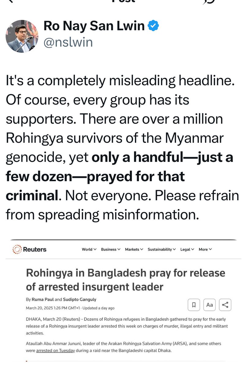 Arakan Voice (AV) tweet media