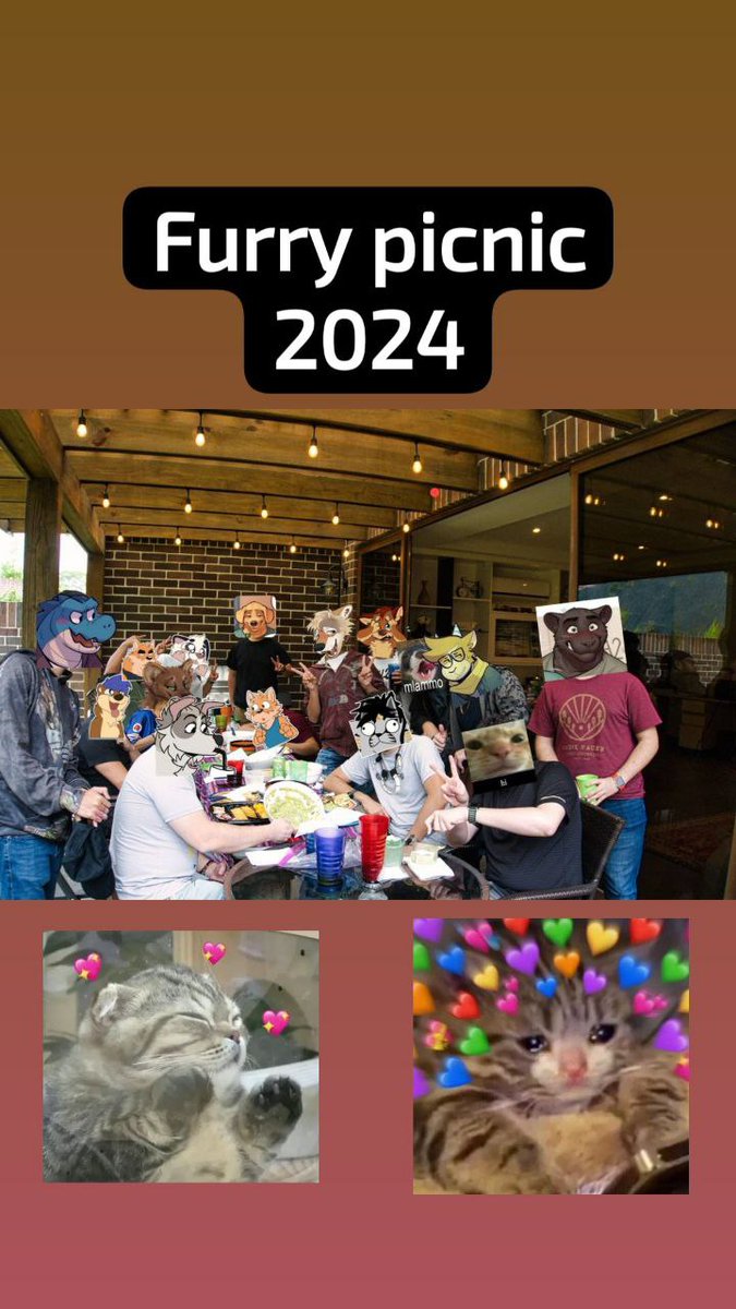 ¡No necesitas fursuit para ser furro!

Un vistazo a una de las multiples reuniones que hemos tenido como comunidad #Furry en #Guaremala.
Si sos un furro de guatemala, ¡No estás solo, síguenos en redes  y mándanos un DM!
 #AnthroGuate #Furry #Furries #FurryGuatemala #FurryGT