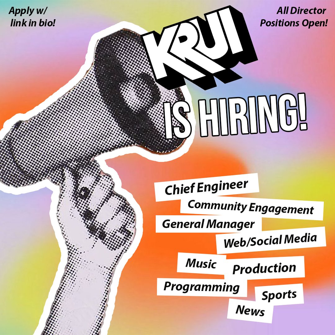 KRUI 89.7 FM tweet media