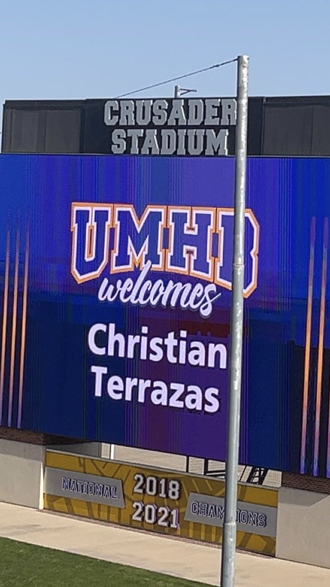 #AGTG thankful to have received an offer from <a href="/CruFootball/">UMHB Football🏈</a>
