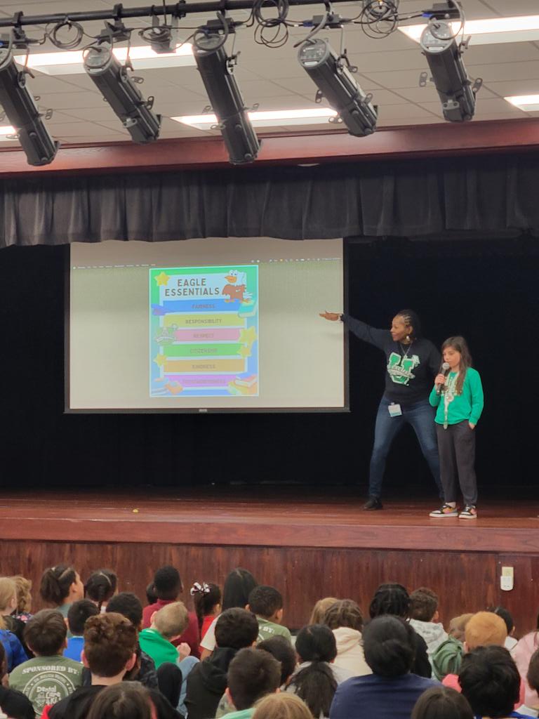 Nancy Friemel (@mrsnfriemel) on Twitter photo Great job, Maya for helping <a href="/WilsonLashundra/">LaShundra A. Wilson</a> lead <a href="/DeganElementary/">Degan Elementary</a> in the Eagle Essentials! #ONELISD #WeareDegan Great job, Maya for helping <a href="/WilsonLashundra/">LaShundra A. Wilson</a> lead <a href="/DeganElementary/">Degan Elementary</a> in the Eagle Essentials! #ONELISD #WeareDegan