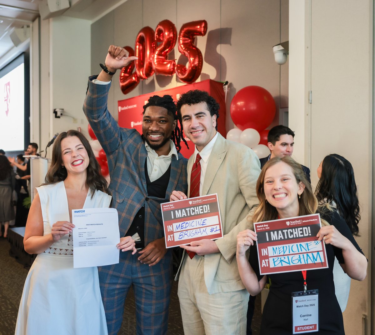 AAMCtoday's tweet photo. That’s a wrap on #MatchDay2025! ✉️🩺 Today was filled with joy, celebration, and big milestones.
📸 Be sure to check out our Match Day photo album—we’ll be adding more photos throughout the week! https://t.co/n7SxGo0gxI https://t.co/0YJYvqO1Xv