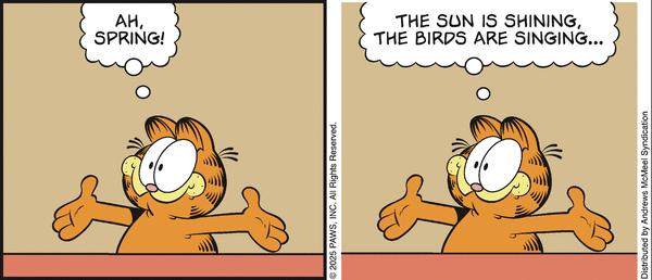 garfield without the third panel tweet media