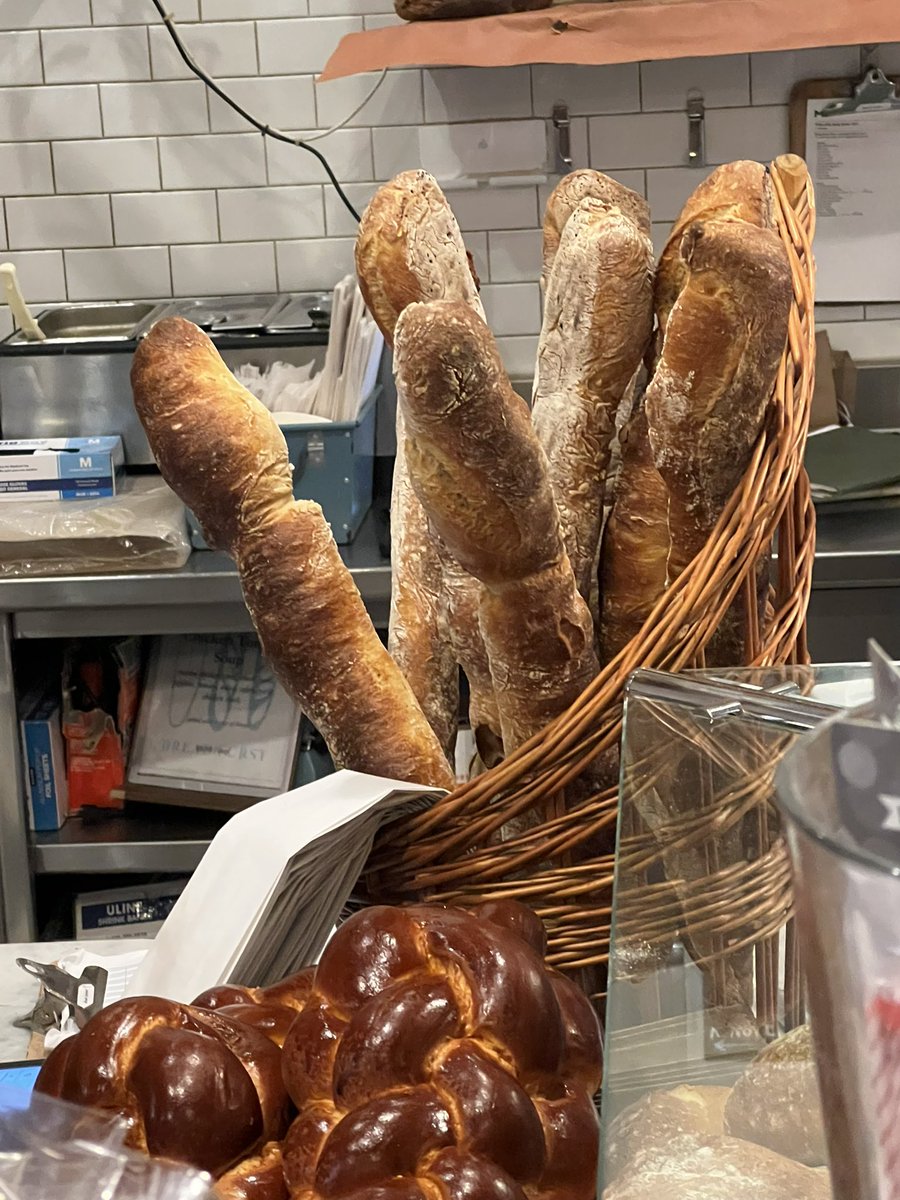 Tenleytown411's tweet photo. While today is National French Bread Day, there are baguettes to be had at Bread Furst every day of the week.
#BreadFurst #VanNessDC https://t.co/9Fn4lyZsan