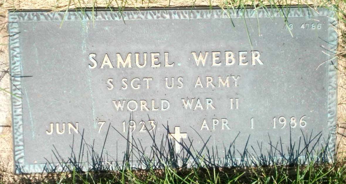 #RosieTheRiveterDay
#WWII women took many factory jobs, including Antonia Weber. In VA's online memorial for husband, Staff Sgt. Samuel Weber, daughter thanked her. both buried Calverton NC.
 10M Veterans at memorial website Va.gov/remember
#PreservingVeteranLegacies