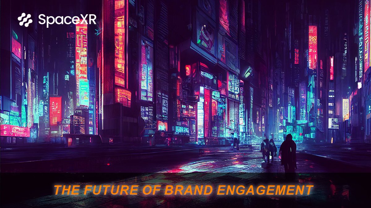 Metaxrbsc's tweet photo. 🔎 #AR is grabbing the attention of brands for its promotional potential. Imagine walking around a city and seeing #ARads overlaid on your environment 🚶♂️, ads aren't just passive billboards, but interactive experiences 🎆. This is the future of brand engagement! #SpaceXR🚀 https://t.co/GIMkPSuxPO