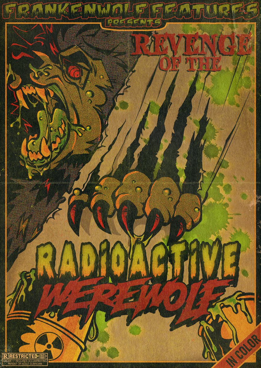 🐺☢️ #werewolfart