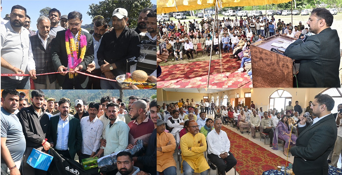 jkchanneltv's tweet image. Minister Satish Sharma, today held two #PublicOutreach camps at Selyote and Rah-Selyote Panchayat, far flung areas of Chamb Constituency.

He issued strict #instructions to the officers to resolve the genuine #concerns of people promptly and implement all directives in letter and