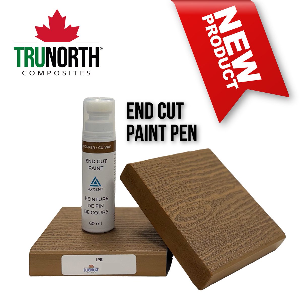 Protect and perfect your deck with  End Cut Paint Pens! 🎨  Find the perfect match for your TruNorth deck boards with our handy paint matrix found on our website! 🔗

#TruNorthDecking #DeckingSolutions #EndCutPaintPens #DeckMaintenance #DeckProtection #Axxent