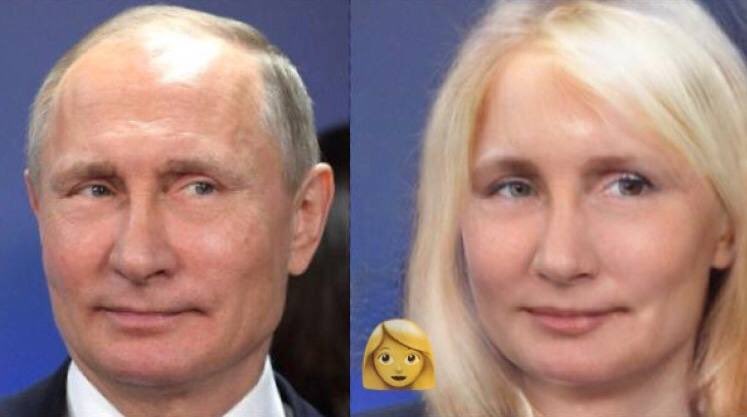 aiqueparvo's tweet photo. Putin.                              Putinha. https://t.co/Xwv814cu32
