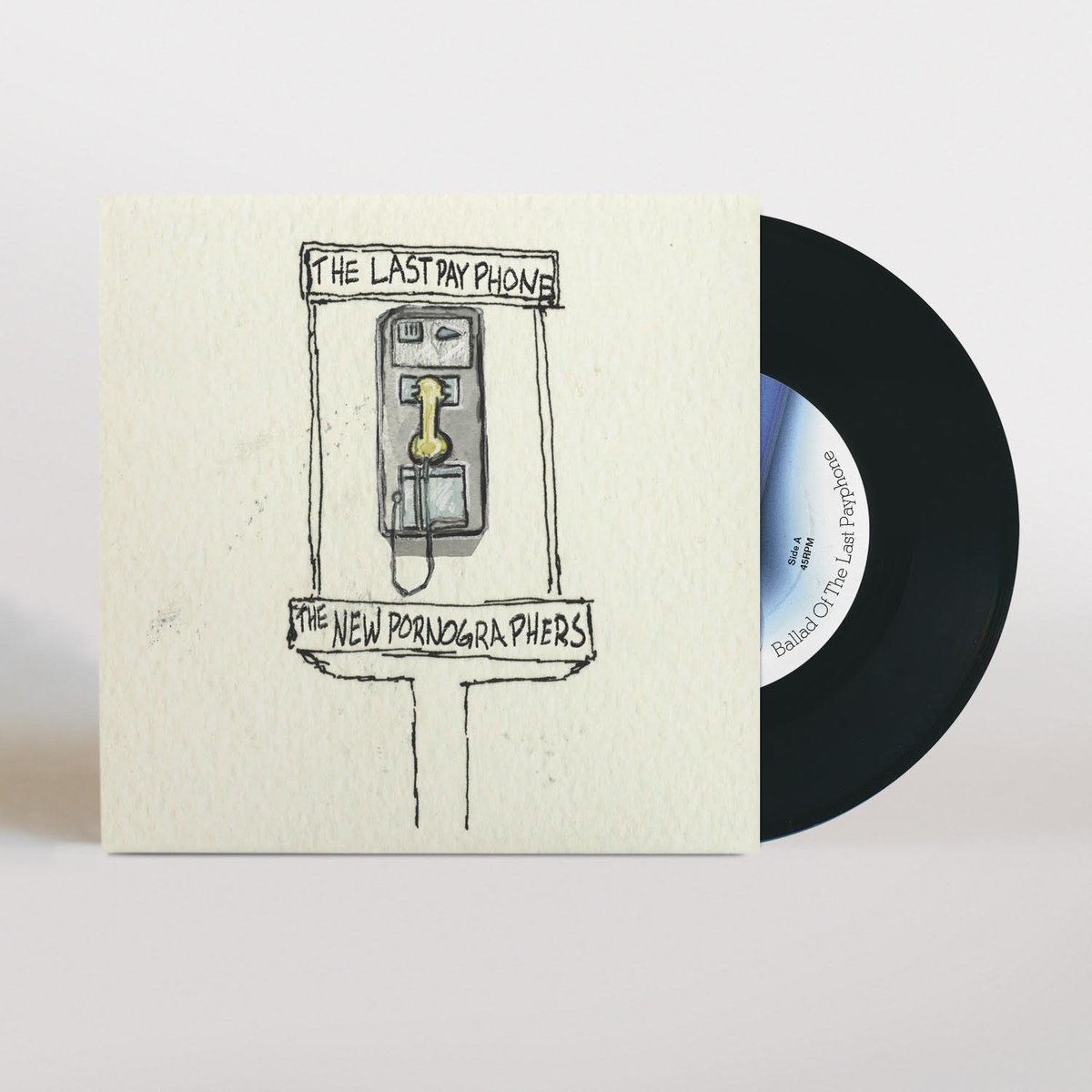 We pressed a limited edition 7" vinyl with two new full band songs – "Ballad Of The Last Payphone" b/w "Ego Death For Beginners". It's available to purchase and is shipping now, exclusively on <a href="/ACNewman/">@ACNewman</a>'s Substack for Vinyl Club Member subscribers: acnewmanmusic.substack.com