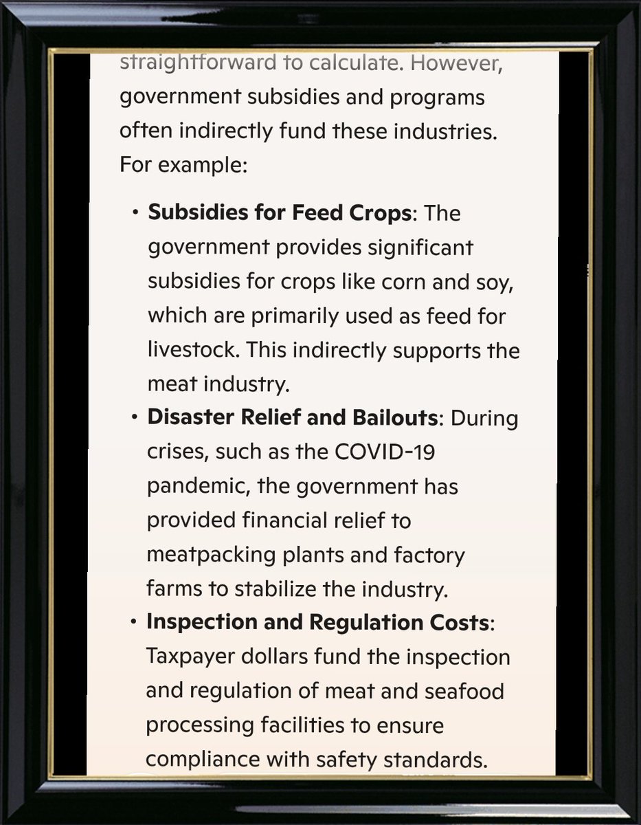 NiceLadyAndrea's tweet photo. I don't want one dime of my money going to shoot a cow in its head!  I don't want one dime of my taxpayer dollars going to shoot a pig in its head.  I don't want one dime of my taxpayer dollars going to catch a fish, or a lobster, or anything other animals in a net. https://t.co/wuGnsni2E8