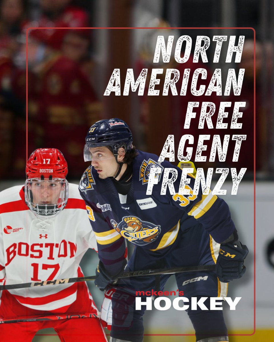 McKeen's Hockey (@mckeenshockey) on Twitter photo Want to build a competitive NHL team year after year? Finding hidden gems in the NCAA & CHL free agent market is key!
Some of the league’s best players were signed this way—who’s next? 🏒
<a href="/BrockOtten/">Brock Otten</a> <a href="/BBMHockey/">Ben Misfeldt 🇨🇦</a> <a href="/jeremiplourde_/">Jérémi Plourde</a> <a href="/Josh_klicka/">Josh Klicka</a> and Jérémy Tremblay introduce you to Want to build a competitive NHL team year after year? Finding hidden gems in the NCAA & CHL free agent market is key!
Some of the league’s best players were signed this way—who’s next? 🏒
<a href="/BrockOtten/">Brock Otten</a> <a href="/BBMHockey/">Ben Misfeldt 🇨🇦</a> <a href="/jeremiplourde_/">Jérémi Plourde</a> <a href="/Josh_klicka/">Josh Klicka</a> and Jérémy Tremblay introduce you to