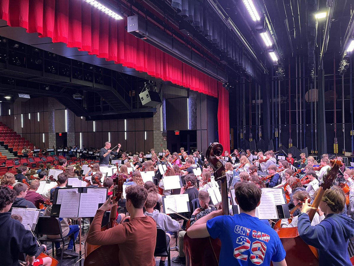 The Baldwinsville 6-12th grade All-District Orchestra Concert has been rescheduled to Monday, March 24th at 7:00pm in the C.W. Baker High School Theater. Come Celebrate "Music In Our Schools Month" with the Ray, Durgee, and Baker Orchestras!

Livestream: youtube.com/live/AnlxIBENI…