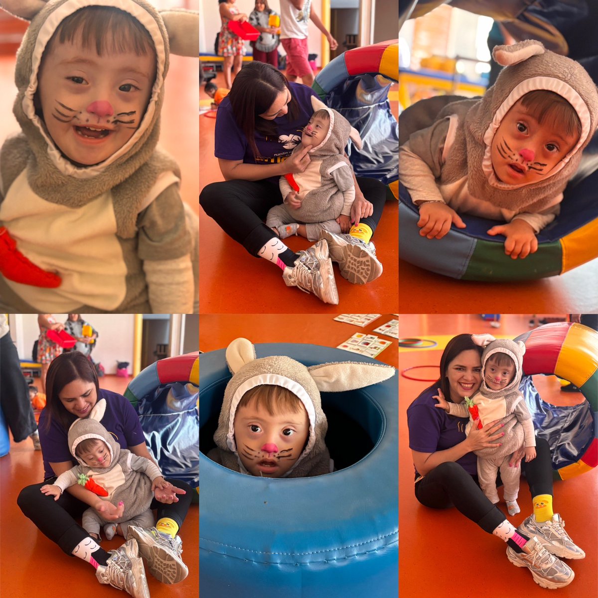 #DíaMundialDelSíndromeDeDown 🧦💜💛