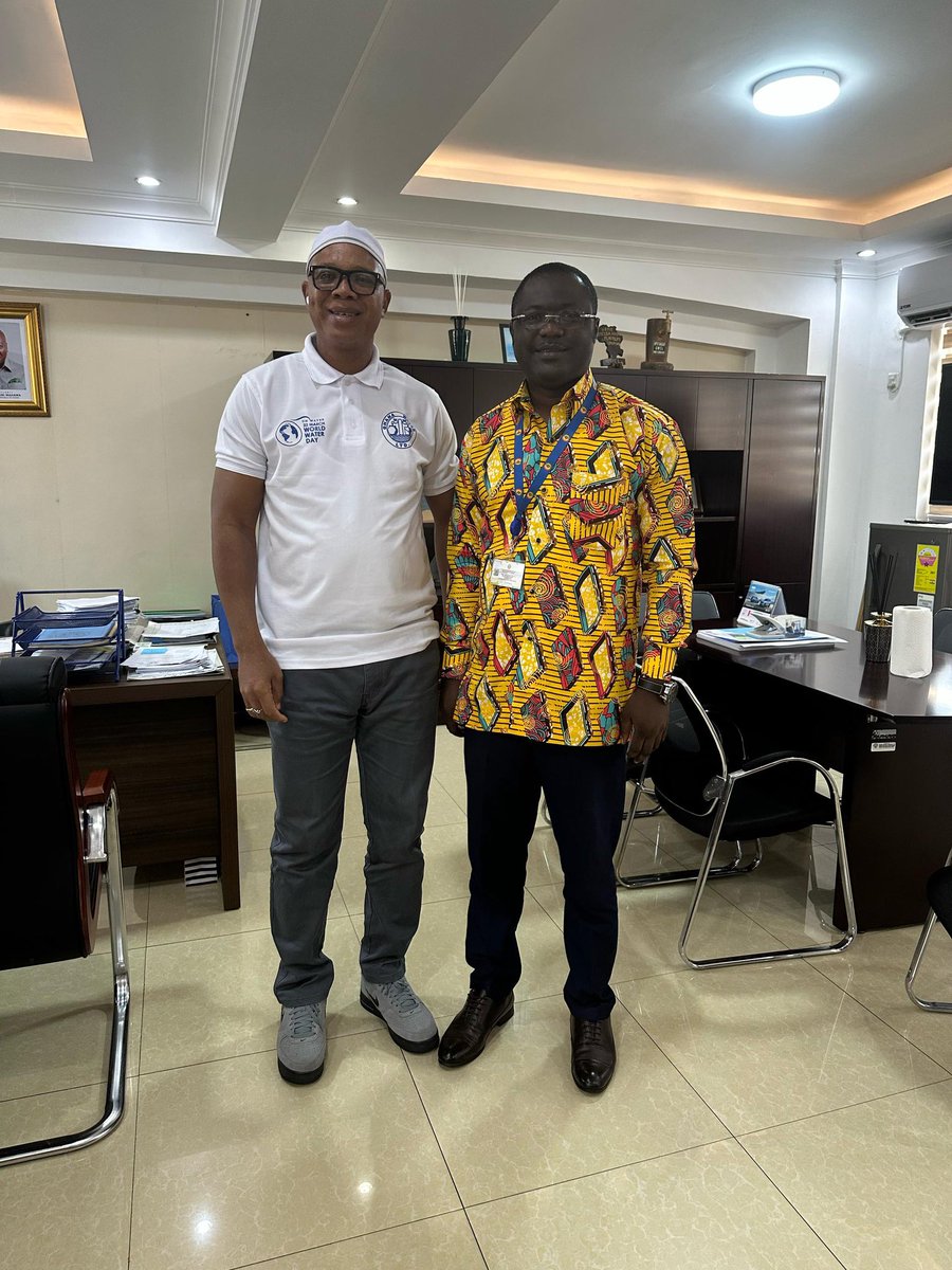 Simon_Ampaabeng's tweet photo. Met with Hon. Mutawakilu, CEO of Ghana Water Company, to discuss Berekum’s water crisis. Glad to share that he’s committed to resolving the issue.
The work continues,I’m dedicated to delivering results for Berekum.We won’t stop until this is fixed #BerekumWaterCrisis #ActionOverW https://t.co/Ba5t5TE2Yw