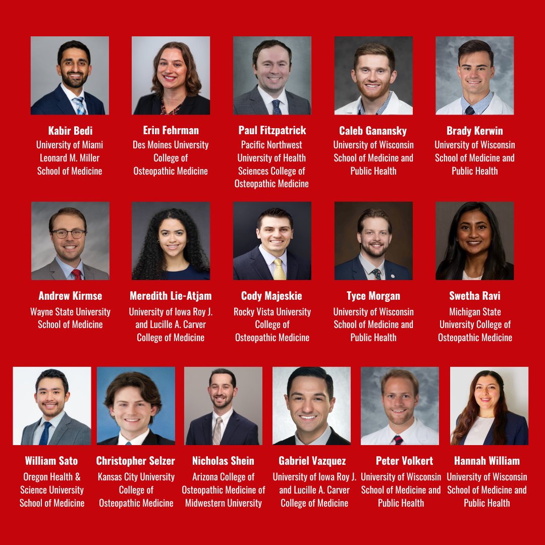 UW Department of Anesthesiology (@wiscanesthesia) on Twitter photo It's Match Day @UWSMPH! 📣We are thrilled to announce the results of our 2025 NRMP Match! <a href="/wiscanesthesia/">UW Department of Anesthesiology</a> successfully matched with sixteen PGY1 residents👏! Welcome to the University of Wisconsin Department of Anesthesiology! #UWSMPHMatchDay 🦡❤️🩺
#UWSMPHMatchDay It's Match Day @UWSMPH! 📣We are thrilled to announce the results of our 2025 NRMP Match! <a href="/wiscanesthesia/">UW Department of Anesthesiology</a> successfully matched with sixteen PGY1 residents👏! Welcome to the University of Wisconsin Department of Anesthesiology! #UWSMPHMatchDay 🦡❤️🩺
#UWSMPHMatchDay
