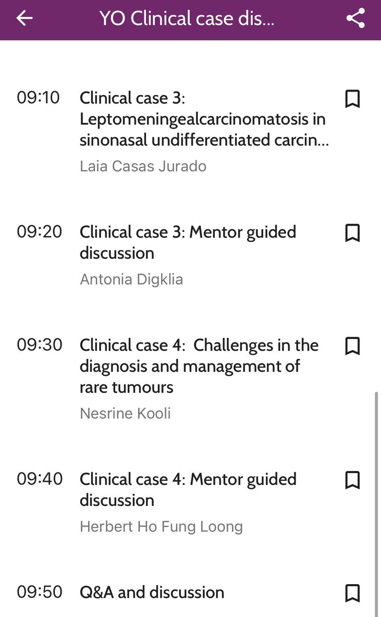 Liz Connolly (@drlizconnolly) on Twitter photo Young Onc case discussions at
#ESMORareCancers25 - Sat AM
‼️ Not just for young oncs & not to be missed ‼️
Challenging & interesting cases will be presented by <a href="/andrea_franza/">Andrea Franza, MD</a> <a href="/haileykcarroll/">Hailey Carroll</a>
discussions by
<a href="/RobinL_Jones/">Robin Lewis Jones</a>
<a href="/herbloong/">Herbert Loong, MBBS, FASCO</a>
Claudia Valverde
Antonia Digklia
📍Hall E Young Onc case discussions at
#ESMORareCancers25 - Sat AM
‼️ Not just for young oncs & not to be missed ‼️
Challenging & interesting cases will be presented by <a href="/andrea_franza/">Andrea Franza, MD</a> <a href="/haileykcarroll/">Hailey Carroll</a>
discussions by
<a href="/RobinL_Jones/">Robin Lewis Jones</a>
<a href="/herbloong/">Herbert Loong, MBBS, FASCO</a>
Claudia Valverde
Antonia Digklia
📍Hall E