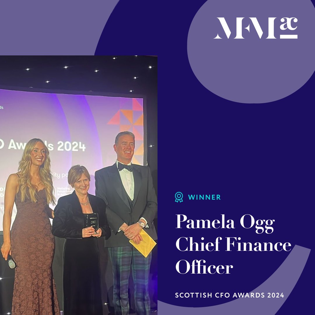 Congratulations to Pamela Ogg, Chief Finance Officer at MFMac, who has been named CFO of the Year in the Deal of the Year category at the 2024 Scottish Chief Financial Officer (CFO) Awards.

Congratulations to all of the finalists and winners!

#SCFOAwards #CFO