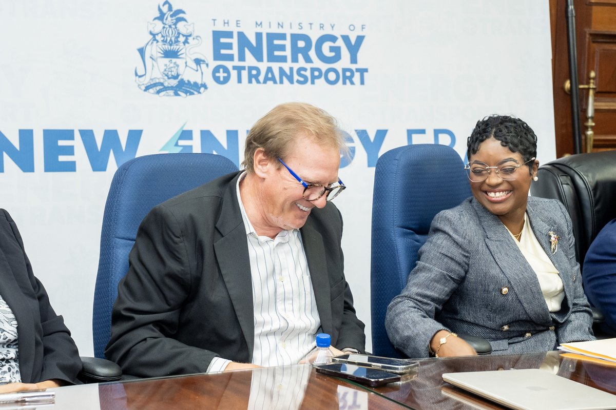 #NewEnergyEra - With yesterday's signing for The Bahamas' first LNG terminal, we take another major step towards energy reform. 

This will reduce costs, lower emissions, and create jobs marking real progress toward a cleaner, more stable, and more affordable energy future.