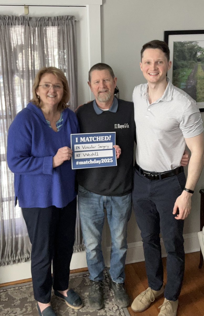 So grateful for the support and mentorship by <a href="/urvascularsurg/">URMCvascularsurg</a> over the years and can’t wait for the next 7 at <a href="/WashUVascular/">WashU Medicine Division of Vascular Surgery</a>